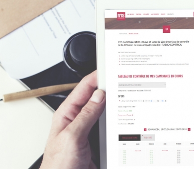 RTS innove et lance Radio Control Radio Control innovation radio contrôle de la diffusion publicitaire
